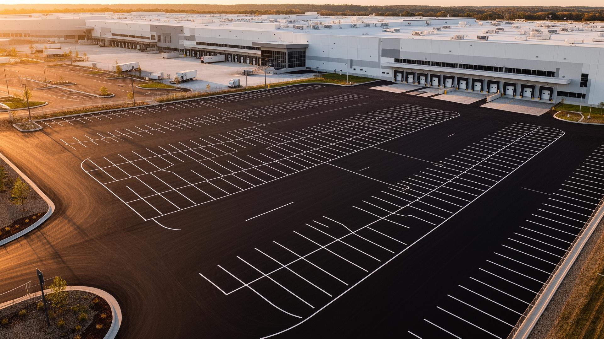 Commercial Paving project completed by FirmWay Paving in the Greater Toronto & Hamilton Area