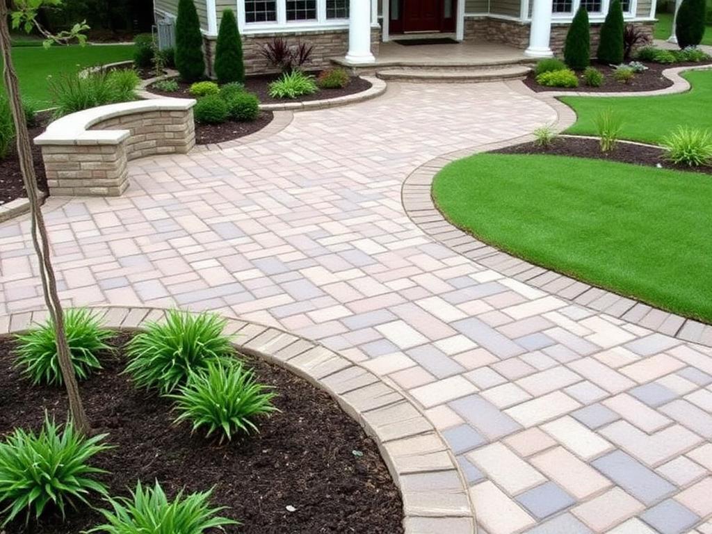 Interlocking Stone project completed by FirmWay Paving in the Greater Toronto & Hamilton Area